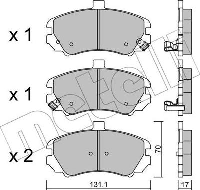 Dynamatrix DBP4303 - Тормозные колодки, дисковые, комплект autospares.lv