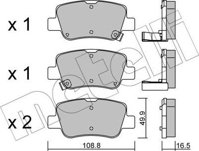 Metelli 22-0881-0 - Масляный фильтр autospares.lv