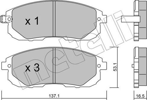 Metelli 22-0876-0 - Масляный фильтр autospares.lv