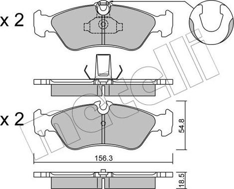 Metelli 22-0311-1 - Масляный фильтр autospares.lv