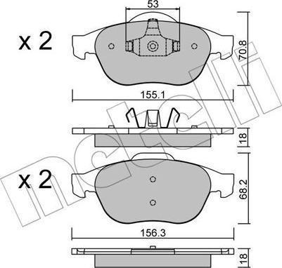 Metelli 22-0336-0 - Масляный фильтр autospares.lv