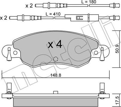 Metelli 22-0330-0 - Масляный фильтр autospares.lv