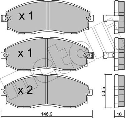 Metelli 22-0297-0 - Масляный фильтр autospares.lv