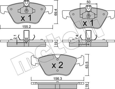 Metelli 22-0252-1 - Масляный фильтр autospares.lv