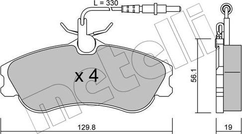 Metelli 22-0217-0 - Масляный фильтр autospares.lv