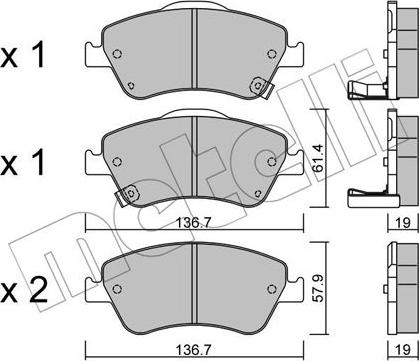 Metelli 22-0794-0 - Масляный фильтр autospares.lv