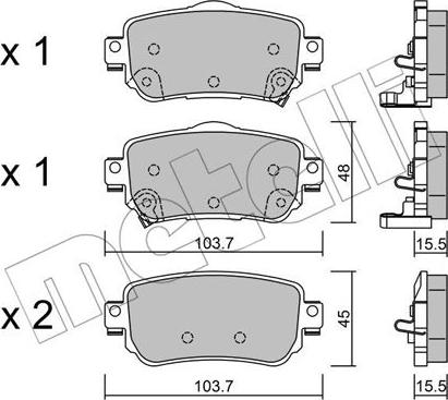 Metelli 22-1011-0 - Масляный фильтр autospares.lv