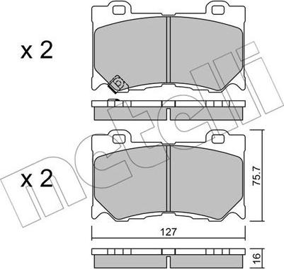 Metelli 22-1029-0 - Масляный фильтр autospares.lv