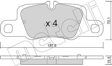 Metelli 22-1257-0 - Масляный фильтр autospares.lv