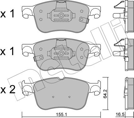 Metelli 22-1205-0 - Масляный фильтр autospares.lv