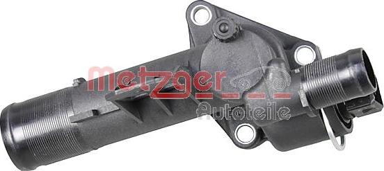 Metzger 4006408 - Термостат охлаждающей жидкости / корпус autospares.lv