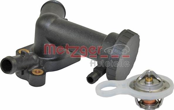 Metzger 4006191 - Термостат охлаждающей жидкости / корпус autospares.lv
