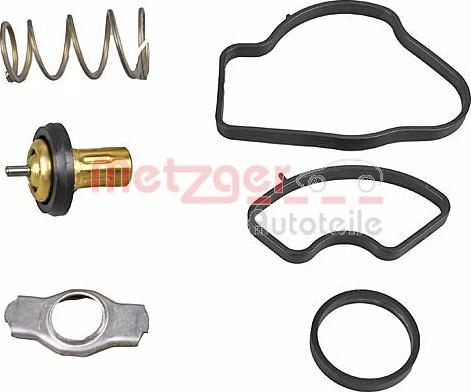 Metzger 4006387 - Термостат охлаждающей жидкости / корпус autospares.lv