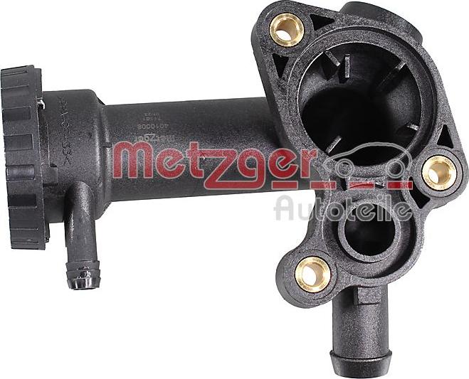 Metzger 4010008 - Термостат охлаждающей жидкости / корпус autospares.lv