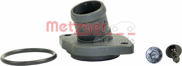 Metzger 4010016 - Фланец охлаждающей жидкости autospares.lv
