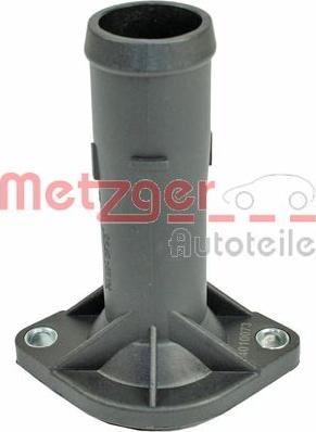 Metzger 4010073 - Фланец охлаждающей жидкости autospares.lv