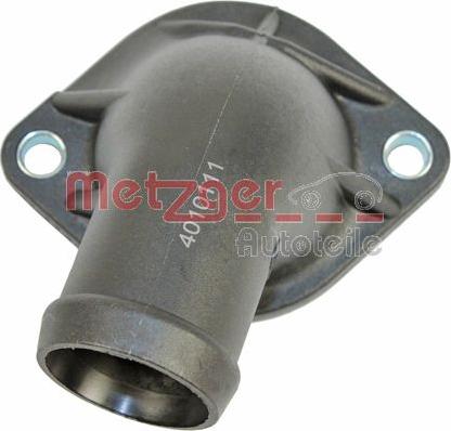 Metzger 4010111 - Фланец охлаждающей жидкости autospares.lv