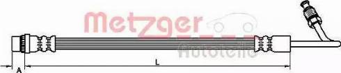 Metzger 4110110 - Тормозной шланг autospares.lv