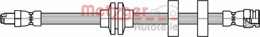 Metzger 4118500 - Тормозной шланг autospares.lv