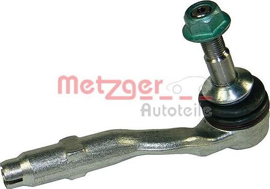 Metzger 54045212 - Наконечник рулевой тяги, шарнир autospares.lv