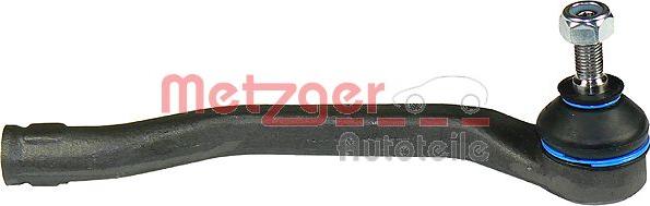 Metzger 54040802 - Наконечник рулевой тяги, шарнир autospares.lv