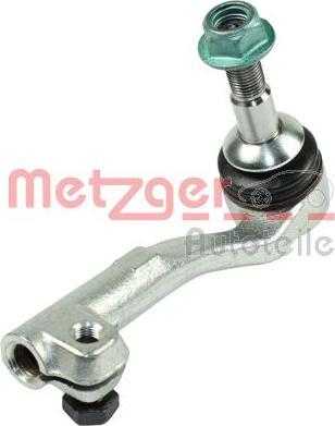 Metzger 54047612 - Наконечник рулевой тяги, шарнир autospares.lv