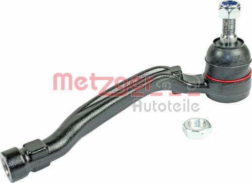 Metzger 54051202 - Наконечник рулевой тяги, шарнир autospares.lv