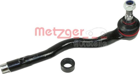 Metzger 54010202 - Наконечник рулевой тяги, шарнир autospares.lv