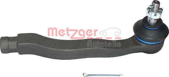 Metzger 54022502 - Наконечник рулевой тяги, шарнир autospares.lv