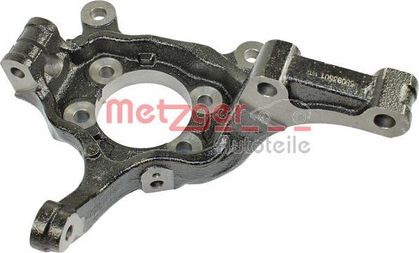 Metzger 58098602 - Поворотный кулак, подвеска колеса autospares.lv