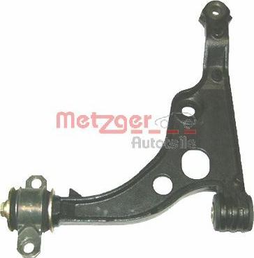 Metzger 58049101 - Рычаг подвески колеса autospares.lv