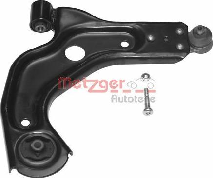 Metzger 58040612 - Рычаг подвески колеса autospares.lv