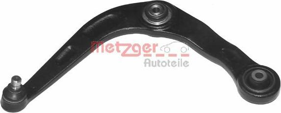 Metzger 58060501 - Рычаг подвески колеса autospares.lv