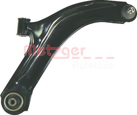 Metzger 58061702 - Рычаг подвески колеса autospares.lv