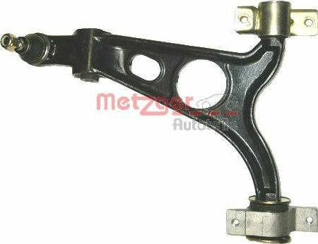 Metzger 58000702 - Рычаг подвески колеса autospares.lv