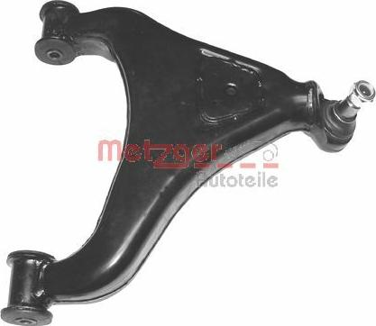 Metzger 58007102 - Рычаг подвески колеса autospares.lv