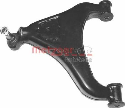 Metzger 58007201 - Рычаг подвески колеса autospares.lv