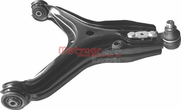 Metzger 58011601 - Рычаг подвески колеса autospares.lv