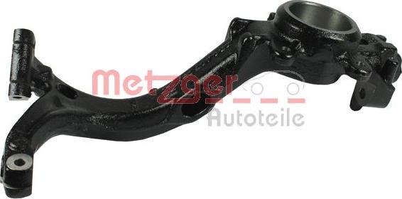 Metzger 58086602 - Поворотный кулак, подвеска колеса autospares.lv