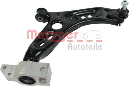 Metzger 58080802 - Рычаг подвески колеса autospares.lv