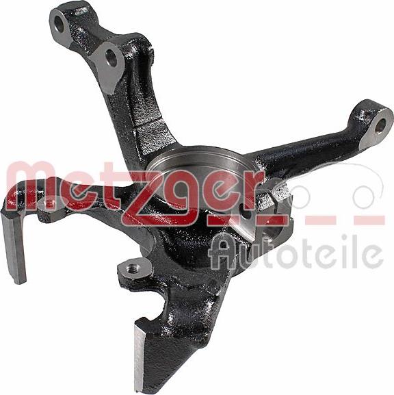 Metzger 58087202 - Поворотный кулак, подвеска колеса autospares.lv