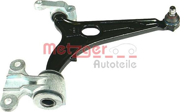 Metzger 58037302 - Рычаг подвески колеса autospares.lv