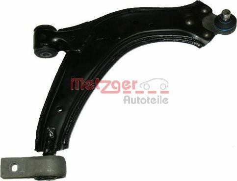 Metzger 58025902 - Рычаг подвески колеса autospares.lv