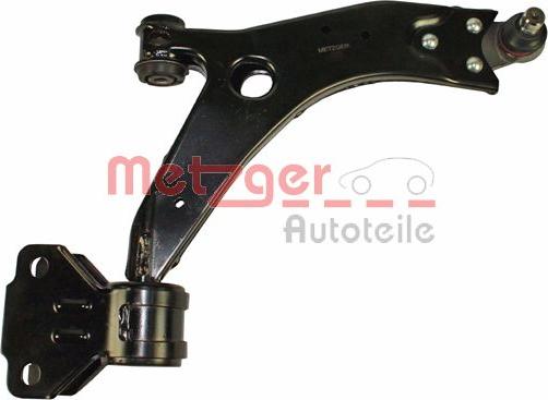 Metzger 58076602 - Рычаг подвески колеса autospares.lv