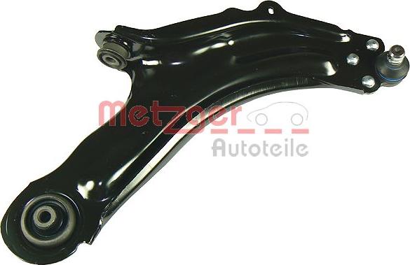 Metzger 58070402 - Рычаг подвески колеса autospares.lv