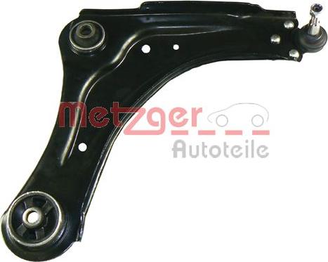 Metzger 58070602 - Рычаг подвески колеса autospares.lv