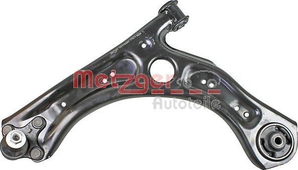 Metzger 58118201 - Рычаг подвески колеса autospares.lv