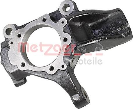 Metzger 58124001 - Поворотный кулак, подвеска колеса autospares.lv