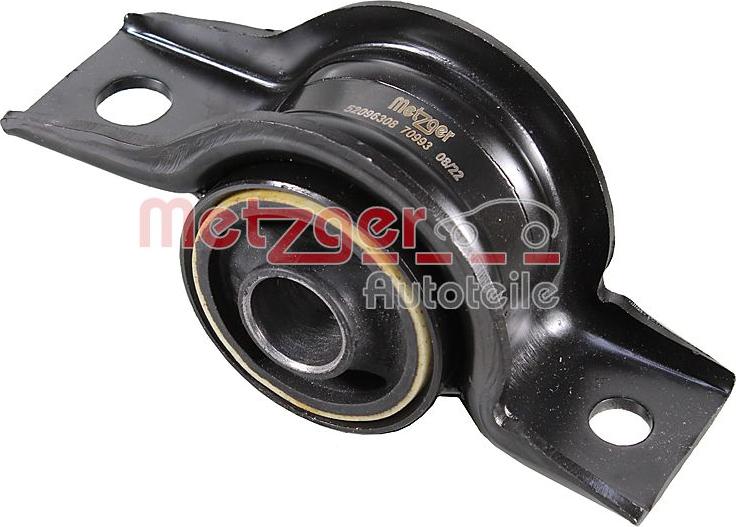 Metzger 52096308 - Сайлентблок, рычаг подвески колеса autospares.lv