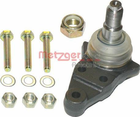 Metzger 57004618 - Шаровая опора, несущий / направляющий шарнир autospares.lv